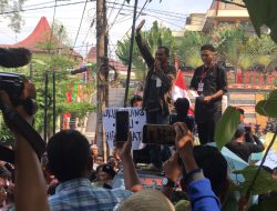 Warga Pesawaran Geruduk Kementerian Agraria Lampung Soal Lahan