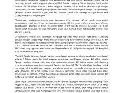 APBD-P Kota Bandarlampung Diduga Salahi Aturan