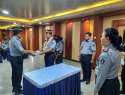 Pisah Sambut Kalapas Kelas I Bandarlampung, Ada Pesan Khusus dari Maizar ke Kalapas Saiful