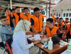 Selama Enam Hari,  1.205 WBP Rutan Kelas I Bandarlampung Ikuti Skrining TBC