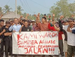 Isu Pembongkaran Cor Beton di Desa Sumber Agung Berhasil Diredam