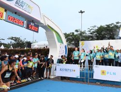 PLN Electric Run 2023 Berhasil Kurangi Emisi 11.880 Kg CO2