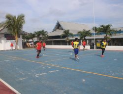 Gelar Pertandingan Persahabatan Futsal dengan Lapas, Tim Jurnalis Kebobolan 4 – 0