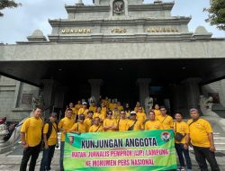 IJP Lampung Kunjungi Monumen Pers Nasional