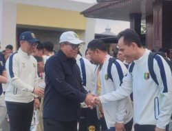 Pj. Gubernur Lampung Sambut Kepulangan Atlet, Berikan Apresiasi Kontingen Lampung Pada PON XXI 2024 Aceh-Sumut