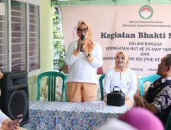 HUT DWP ke-25, Pj. Ketua Dharma Wanita Persatuan Provinsi Lampung Siti Fatimah Fredy Buka Semarak Lomba