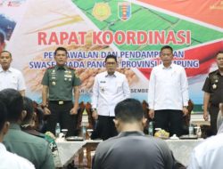 Pj. Sekdaprov Buka Rakor Swasembada Pangan Provinsi Lampung