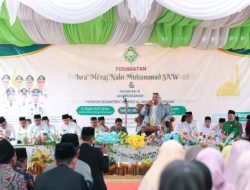 Pj. Gubernur Lampung Hadiri Peringatan Isra Mi’raj 1446 H, Momentum Transformasi Diri Menuju Pribadi Lebih Baik