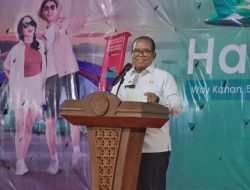 Dorong Pertumbuhan Ekonomi dan Konektivitas, Pj. Gubernur Samsudin Resmikan Rute Penerbangan Way Kanan – Jakarta