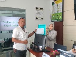 Pematank Resmi Laporkan Dugaan KKN PUPR Tanggamus di Kejati