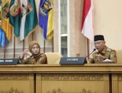 Briefing Perdana, Gubernur Rahmat Mirzani Djausal Sampaikan Visi Lampung Maju Menuju Indonesia Emas dan 18 Program Kerja
