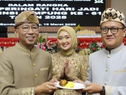 Rapat Paripurna Istimewa HUT Lampung ke-61, Gubernur Mirza Motivasi Seluruh Komponen Masyarakat Wujudkan Visi Lampung Maju Menuju Indonesia Emas