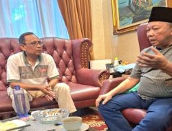 Sekretaris PABSI Temui Faisol Djausal, Bahas Kepemimpinan KONI Lampung