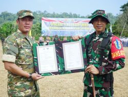 Upacara Pembukaan TMMD ke-124 Kodim 0422/LB Resmi Digelar di Kabupaten Pesisir Barat