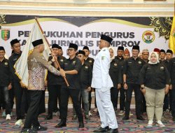 IJP Lampung Dikukuhkan, Gubernur Dorong Sinergi Jurnalis dan Pemerintah
