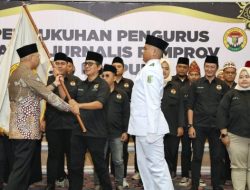 IJP Lampung Dikukuhkan, Gubernur Dorong Sinergi Jurnalis dan Pemerintah
