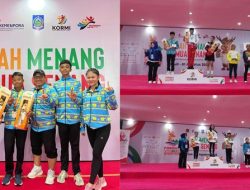 Atlet Muda Lampung Raih Medali di Fornas dengan Biaya Sendiri