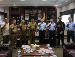 Kunjungan Silaturahmi Danlanud M. Bun Yamin, Gaungkan Kolaborasi Jaga Ketahanan Pangan Provinsi dan Nasional