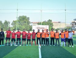 Presiden PKS Al Muzammil Yusuf Bakar Semangat Olahraga Bareng Jurnalis