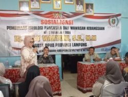 Pahami Pancasila, Anggota DPRD Lampung Elly Wahyuni Gelar Sosialisasi di Pesawaran