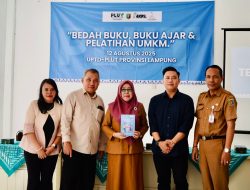 Pusat Studi UMKM UBL & PLUT Gelar Bedah Buku Ajar dan Pelatihan