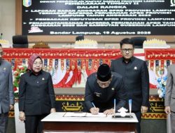 Rapat Paripurna Raperda Perubahan APBD 2025 Disepakati, DPRD dan Pemprov Lampung Perkuat Sinergi