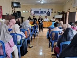 udha Alhadjid Dampingi Rahmawati Herdian Serap Aspirasi Warga Way lima Pesawaran