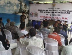 Solihin Silaturahmi Dengan Warga Pejambon Melalui Kegiatan Sosialisasi Pancasila