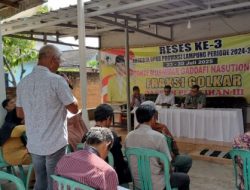 Dihadapan Tondi, Warga Metro Pusat Keluhkan Saluran Tersier