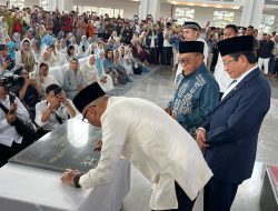 Masjid Raya Al-Bakrie Diresmikan, Jadi Ikon Baru Lampung