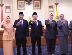 Gubernur Lantik Dua Pejabat Pimpinan Tinggi Pratama di Lingkungan Pemprov Lampung