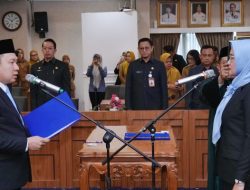 Gubernur Lampung Lantik Pejabat Pimpinan Tinggi Pratama Yuri Agustina Primasari Sebagai Karo Kesra