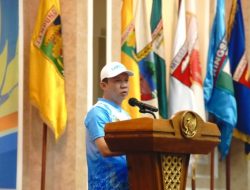 Gubernur Lampung Lepas Kontingen Korpri Provinsi Lampung Ke Pornas XVII di Palembang
