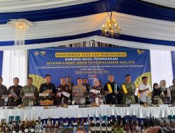 Jutaan Batang Rokok dan Ribuan Liter Miras Ilegal Dimusnahkan Bea Cukai Sumbagbar