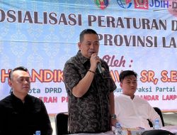 Cegah Narkoba Sejak Dini, Andika Wibawa Sosialisasikan Perda ke Warga