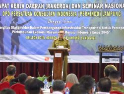 Sekdaprov Lampung Buka Rapat Kerja Daerah dan Seminar Nasional DPD Persatuan Konsultan Indonesia