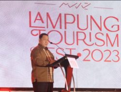 Gubernur Semangati 45 Finalis HIPMI Lampung Tourism Putri Indonesia 2023