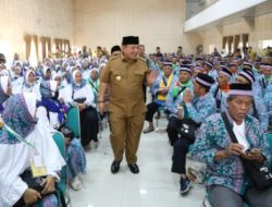 Gubernur Arinal Lepas Jemaah Calon Haji Kloter Pertama Provinsi Lampung Tahun 2023