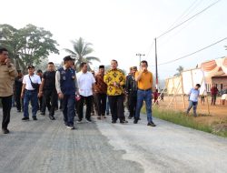 Gubernur Arinal Tinjau Kemajuan Pengerjaan Rehabilitasi Jalan Provinsi di Tubaba dan Way Kanan