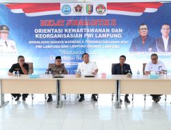 Gubernur Arinal Buka Diklat Wartawan Muda PWI Lampung