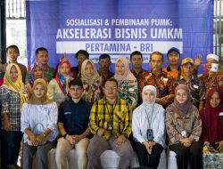 Penyaluran Dana Pinjaman Usaha Program Pertamina Sinergi, BRI Dorong UMKM di Lampung Tengah Naik Kelas