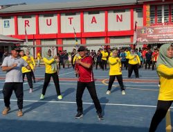 Rutan Kelas I Bandarlampung Gelar Pekan Olahraga dan Peresmian Lapangan Tenis