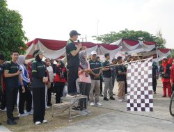 PJ Bupati Pringsewu Lepas Atlet PON XXI