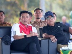 Danrem Cup 043/Gatam Pada HUT TNI Ke-79, Pj. Gubernur Samsudin Apresiasi Membangun Kebersamaan, Semangat Berolahraga