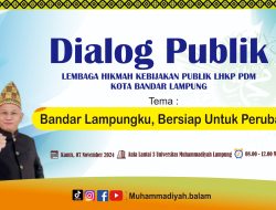 Besok, LHKP Bakal Gelar Diskusi Publik Antar Paslon Walikota Bandar Lampung