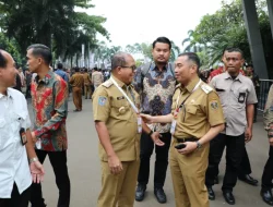 Pj. Gubernur Hadiri Rakornas Pemerintah Pusat dan Pemerintah Daerah Tahun 2024