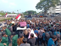 Mahasiswa Lampung Gelar Aksi Tolak Politik Uang