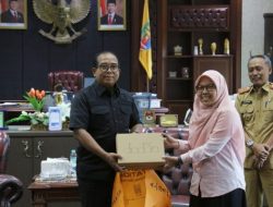 Pj. Gubernur Samsudin Terima Kunjungan Silaturahmi Selviana Larasati Pemenang Gelar Teknologi Tepat Guna Nusantara XXV Tahun 2024