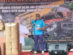 Pj. Sekdaprov Lampung Fredy Tutup Mabar Offroader Nusantara III