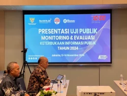 Pemprov Lampung Ikuti Tahapan Uji Publik Monitoring dan Evaluasi Keterbukaan Informasi Publik Tahun 2024